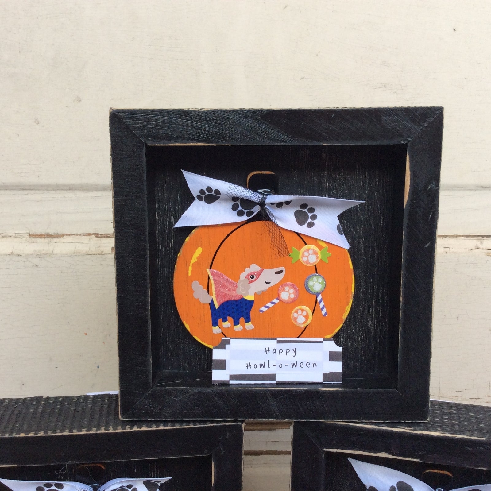 AGD Halloween Decor - Puppy Dog Costumes Box Signs 2pc.