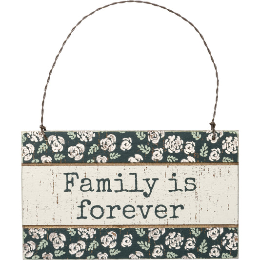 PBK Spring Decor - Prim Family is Forever Engraved Ornament