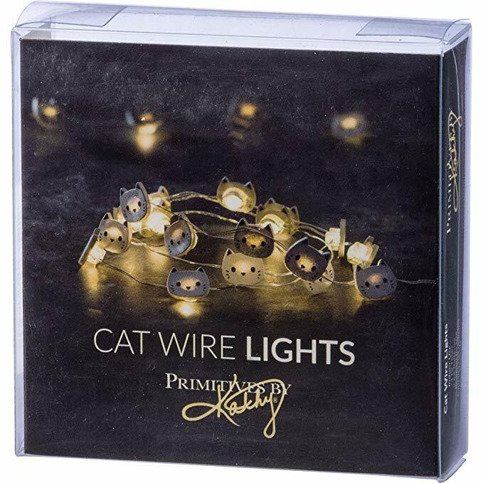 PBK Pet Home Decor - LED Micro Cat Lights Battery Operated