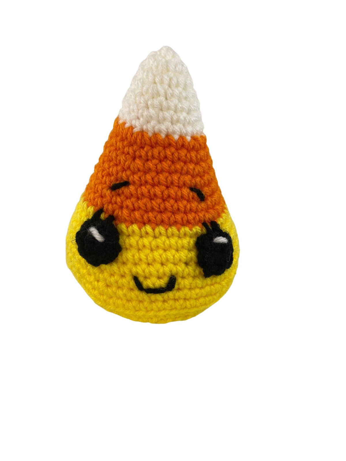 AGD Halloween Decor - Crochet Candy Corn Bowl Filler 9pc Set