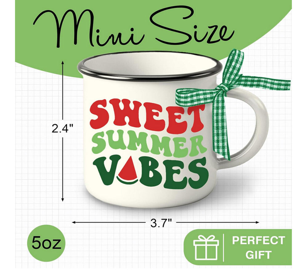 Home Decor - Watermelon Espresso Mini Coffee Cup Pod Holder 3pc Set