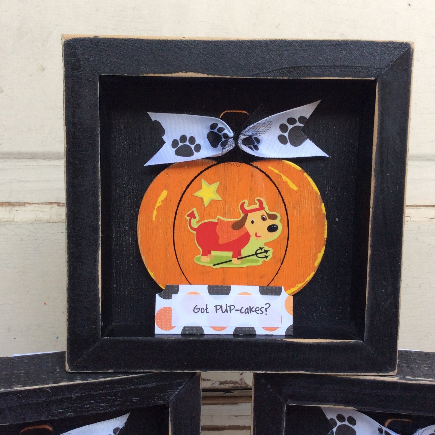 AGD Halloween Decor - Puppy Dog Costumes Box Signs 3pc