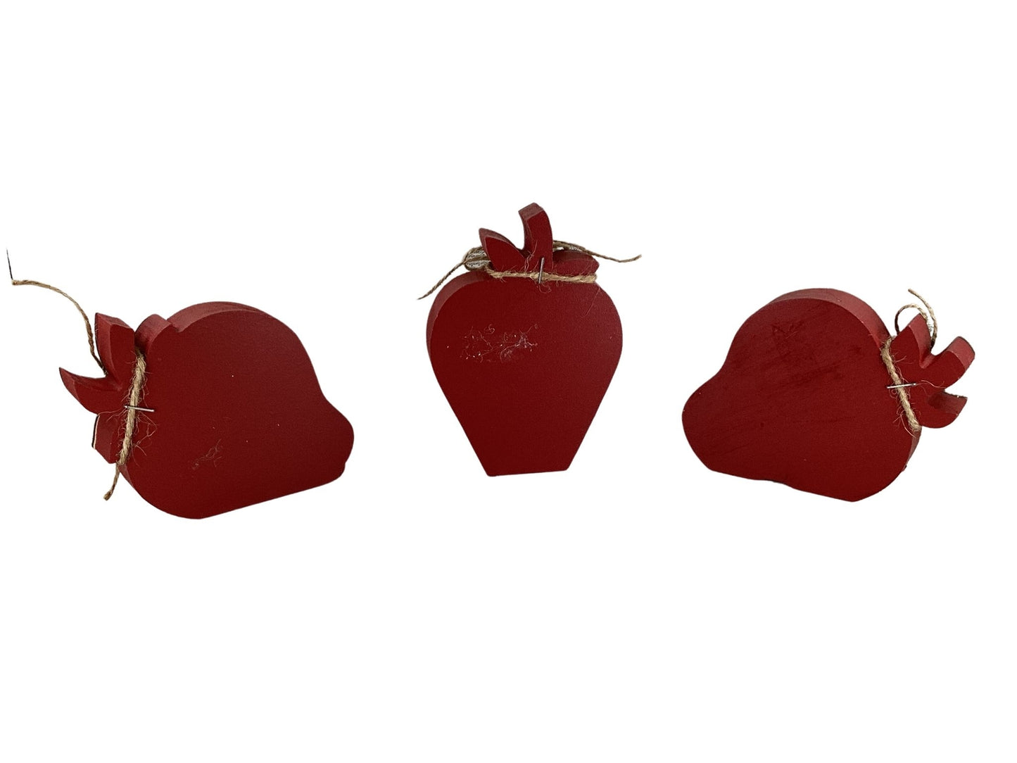 AGD Spring Decor - Summer Strawberry Theme Tier Tray Decor 4pc Set