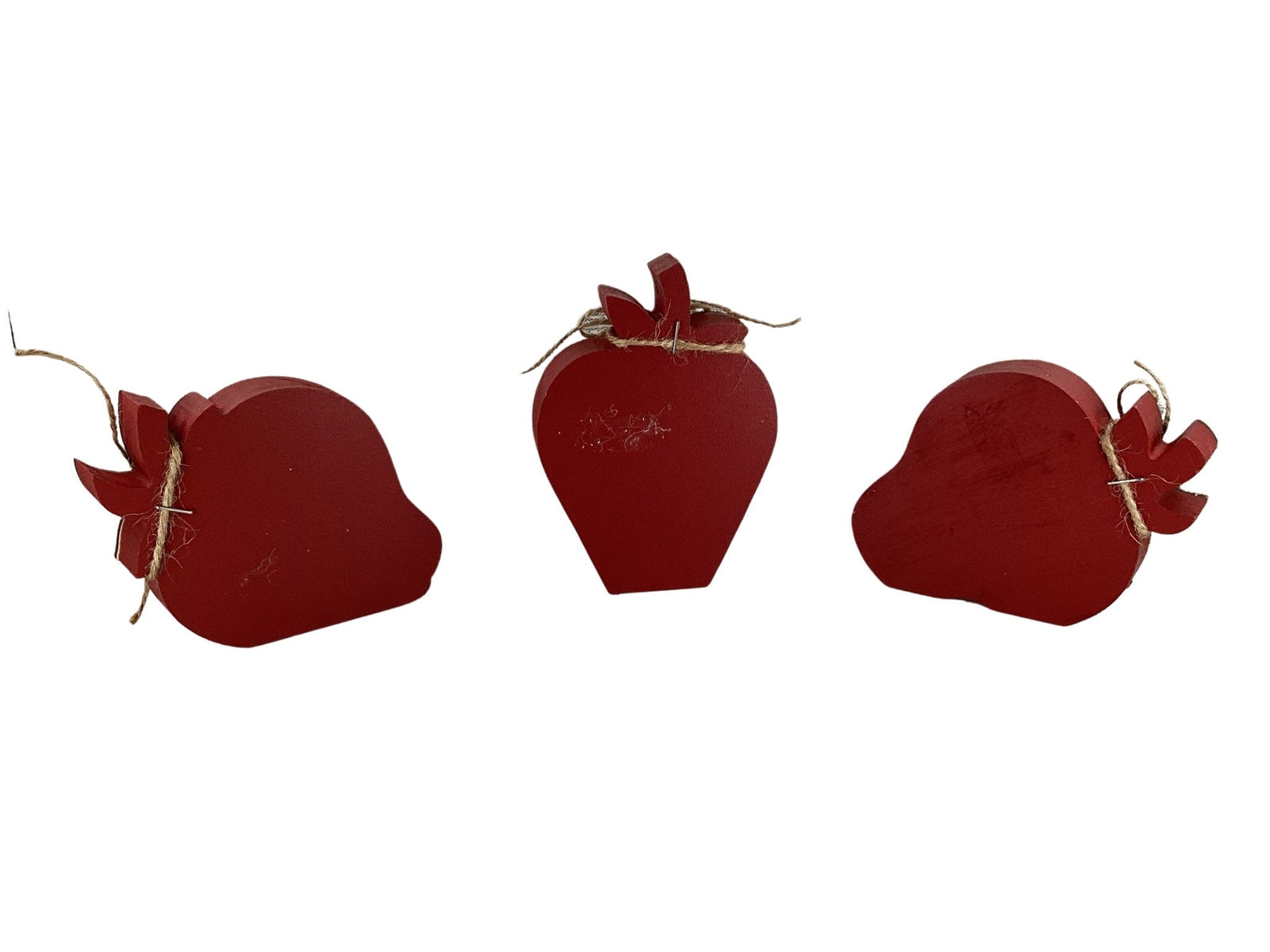 AGD Spring Decor - Summer Strawberry Theme Tier Tray Decor 4pc Set