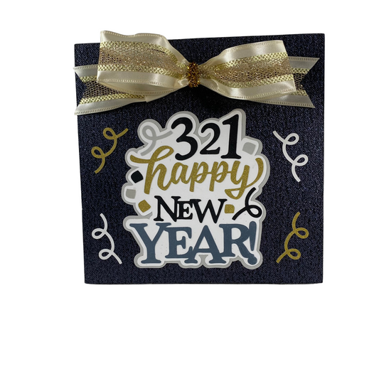 AGD New Years Decor - Countdown 3 2 1 New Years Eve Easel Display