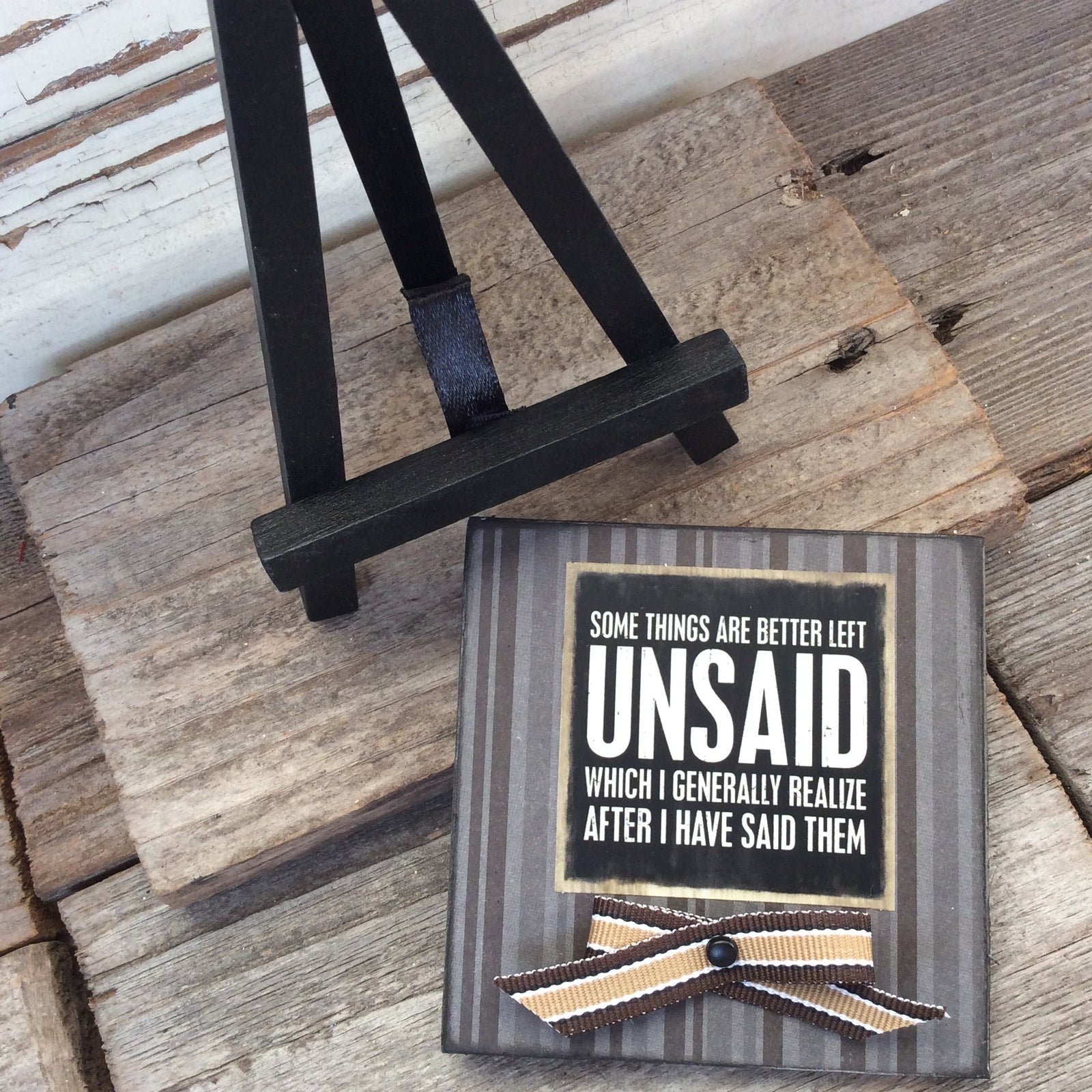 AGD Mom Day Gift - Inspirational Phrase Easel Display