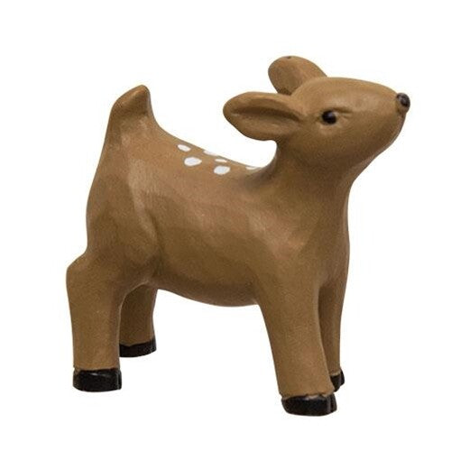 BB Christmas Decor - Tiny Resin Woodland Animals 3pc Set