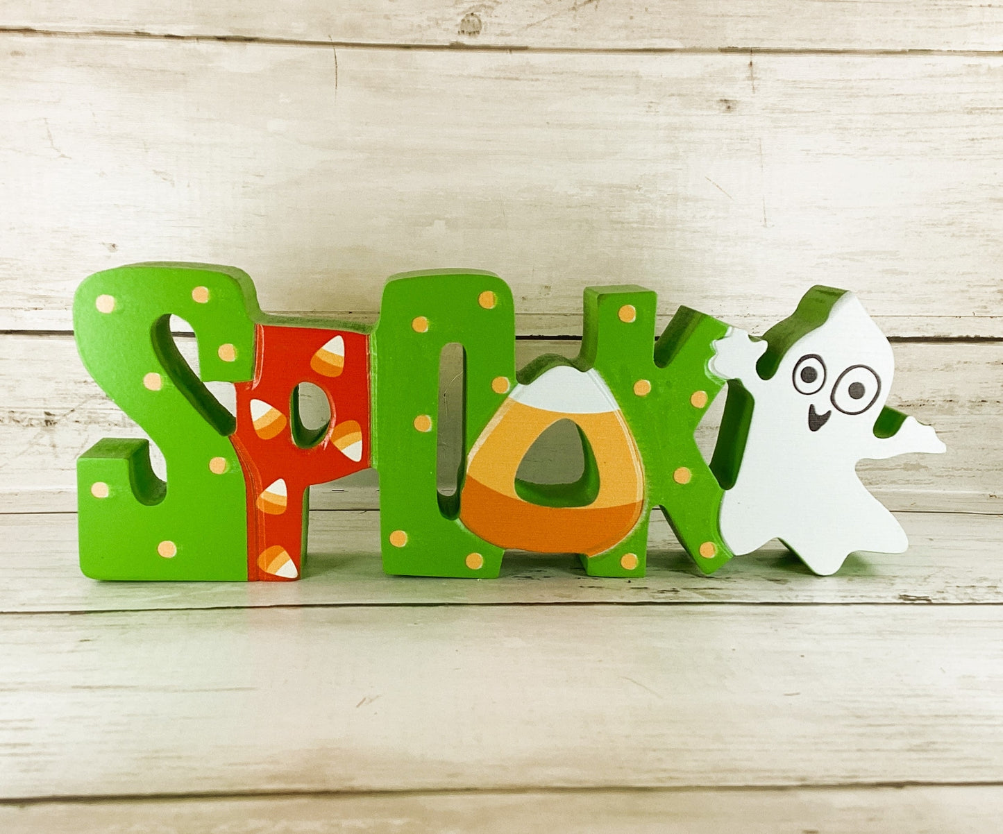 Kole Halloween Decor - Ghost and Candy Corn Tabletop Display