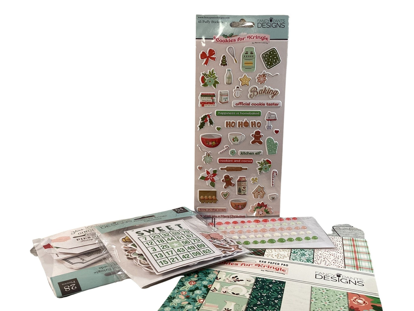 FP Chrismtas Craft Supply - Fancy Pants Designs Scrapbook Bundle