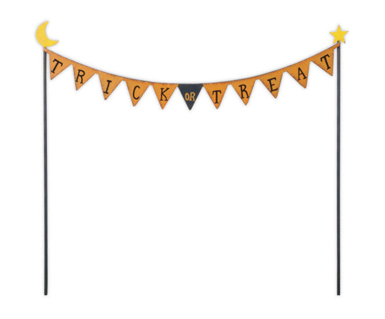 MW Halloween Decor - Gypsy Fairy Garden Trick Treat Sign
