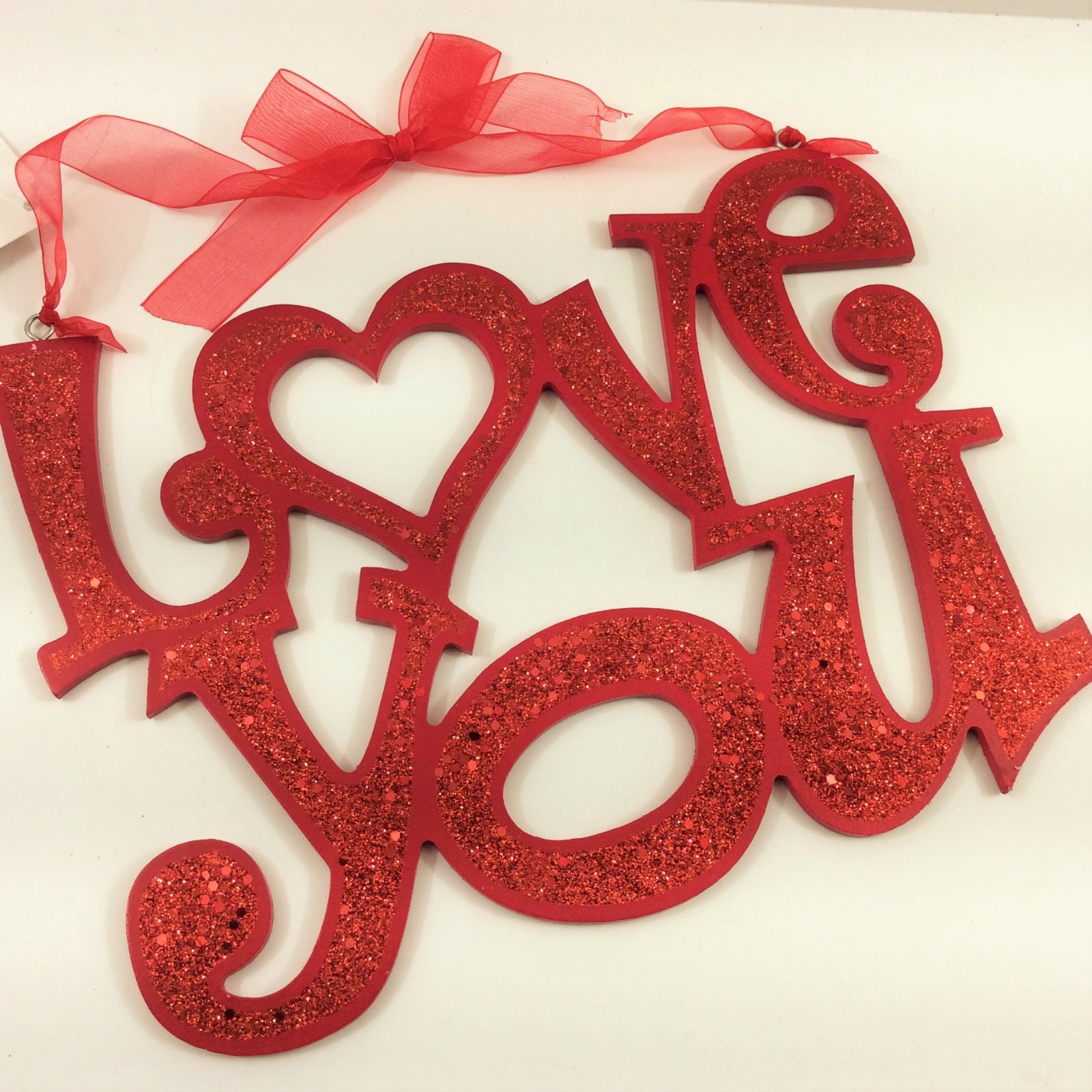 Hobby Lobby Valentine's Decor - Love You Wall Door Sign