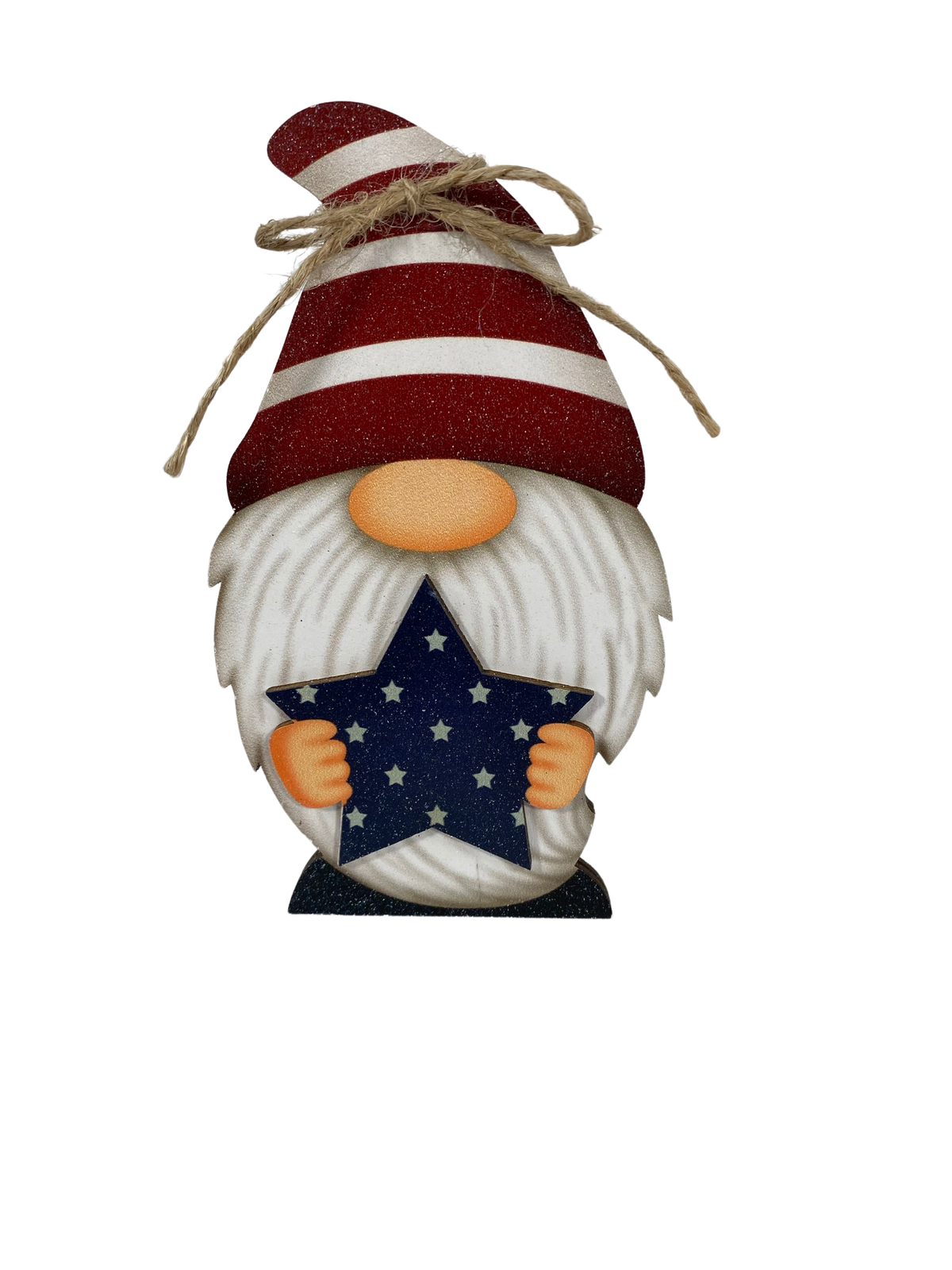 AGD Patriotic Decor - Gnomes Stars & Stripes Box Sign 3pc Set