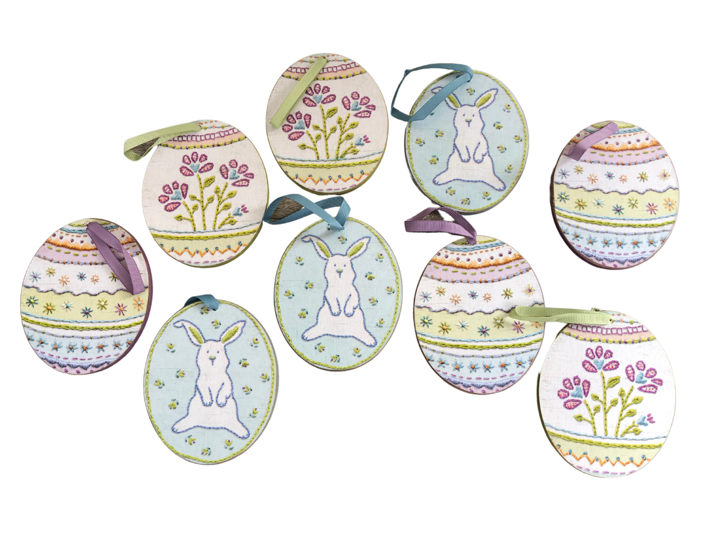 AGD Easter Decor –  Bristle Sisal Mica Glitter 24 inch Tabletop Tree