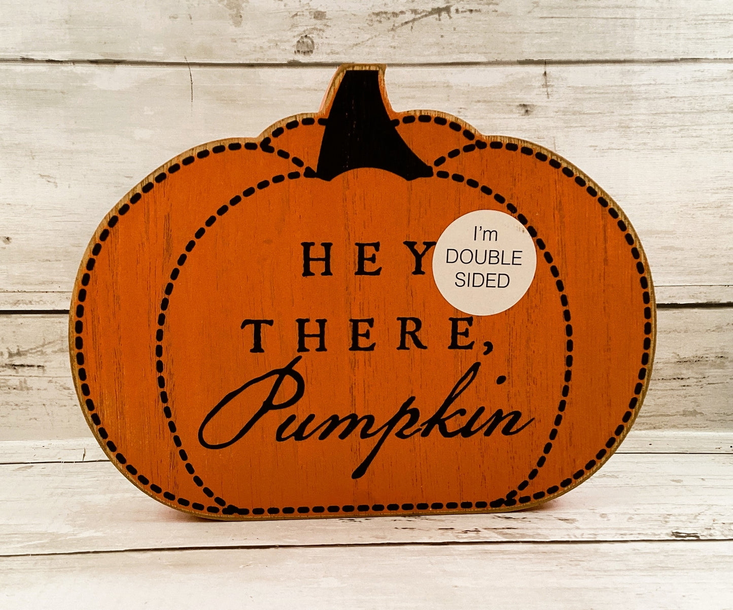 AGD Halloween Decor - Trick Treat Chunky Cat Pumpkin 2pc