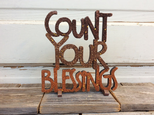 AGD Fall Decor - Count Your Blessings