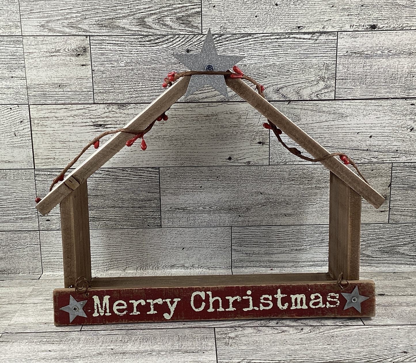 AGD Christmas Decor - Prim Merry Christmas Children Kids Nativity Set