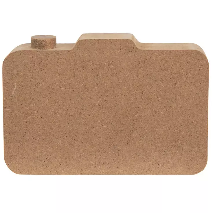 HL Valentines Decor - We Click Camera Chunky Wood Sitter