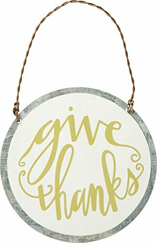 PBK Give Thanks Metal Wire Decorative Hanging Decorative Hanging Ornaments