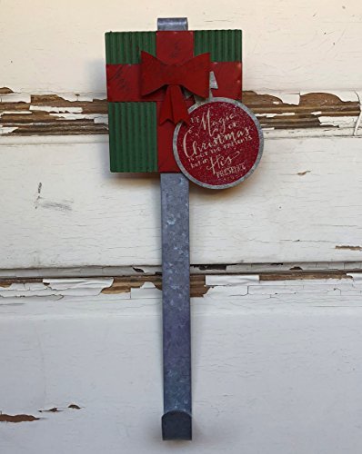 AGD Christmas Decor - His (Jesus) Presence Gift Wreath Door Hanger