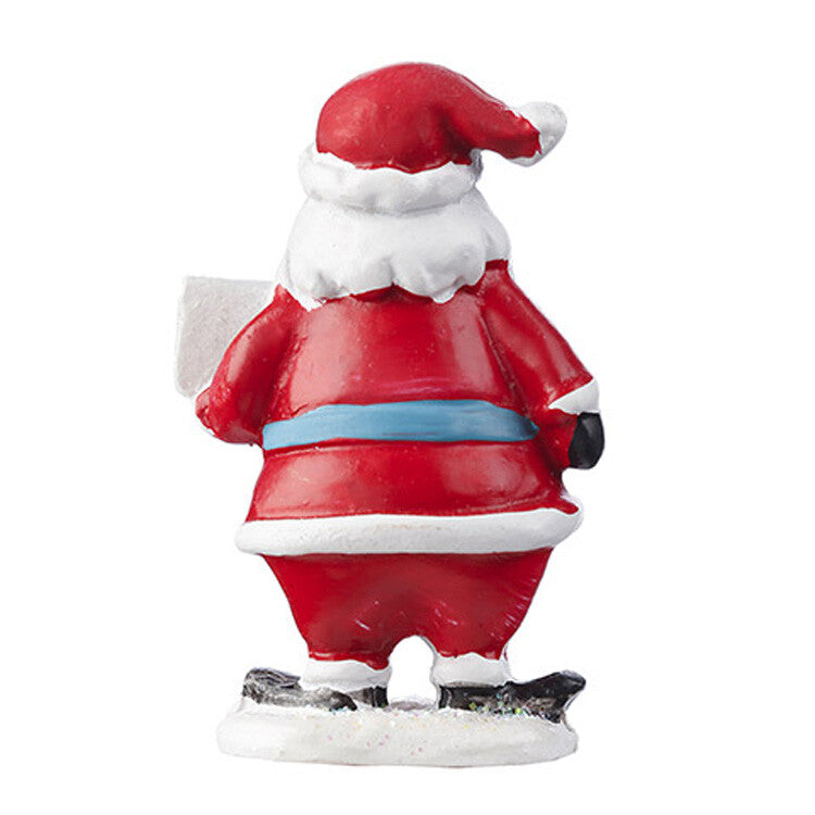 Darice Christmas Decor -  Miniature Resin Santa Santy Claus Letters