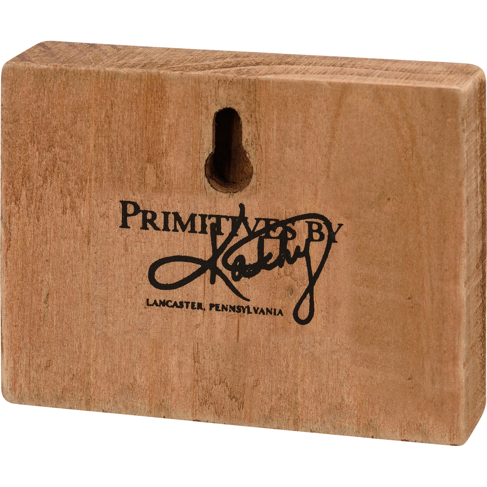 PBK Patriotic Decor - American as Apple Pie Mini Tier Tray Block Sign