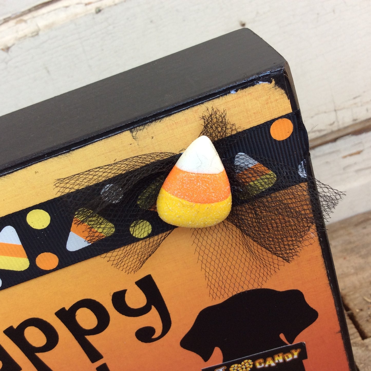 AGD Halloween Decor - Howl O Ween Dog Cat Box Signs 2pc