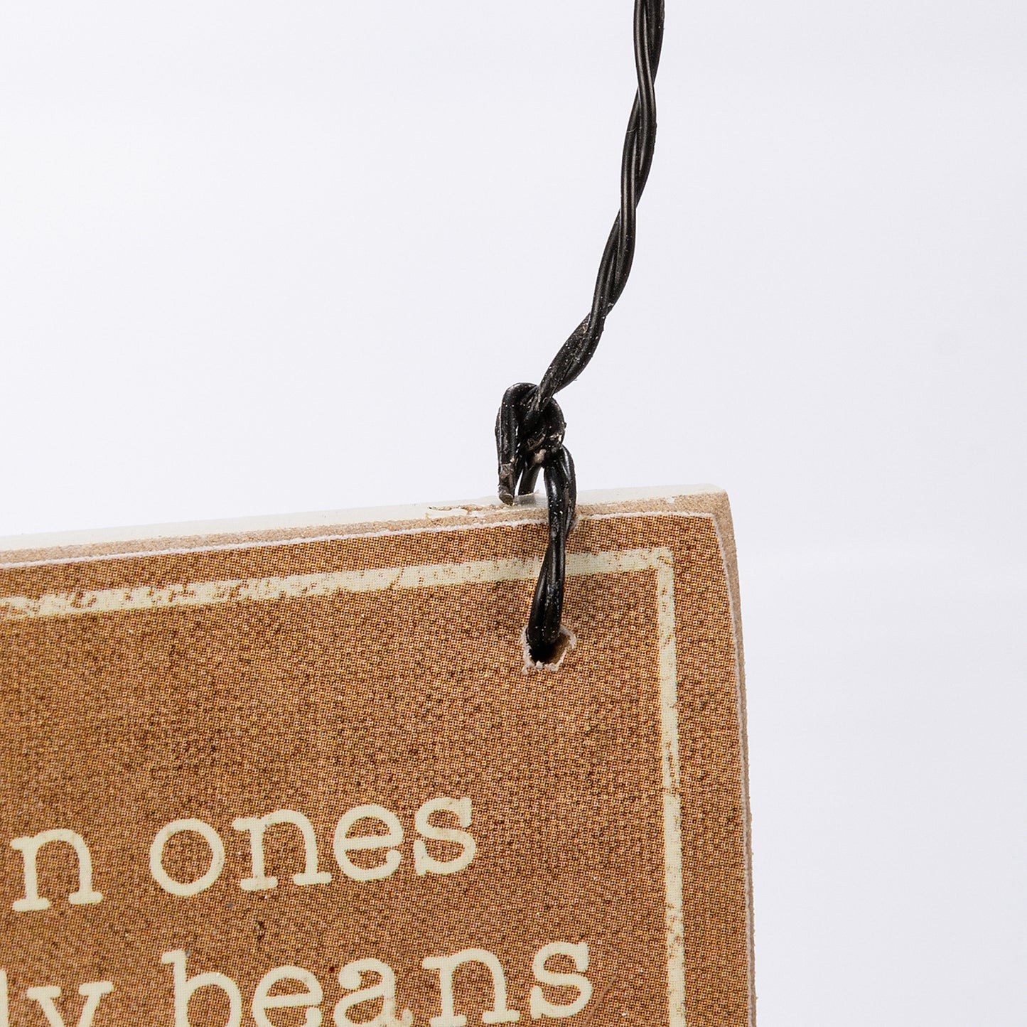 PBK Easter Decor - Snarky Brown Ones Aren't Jelly Beans Ornament