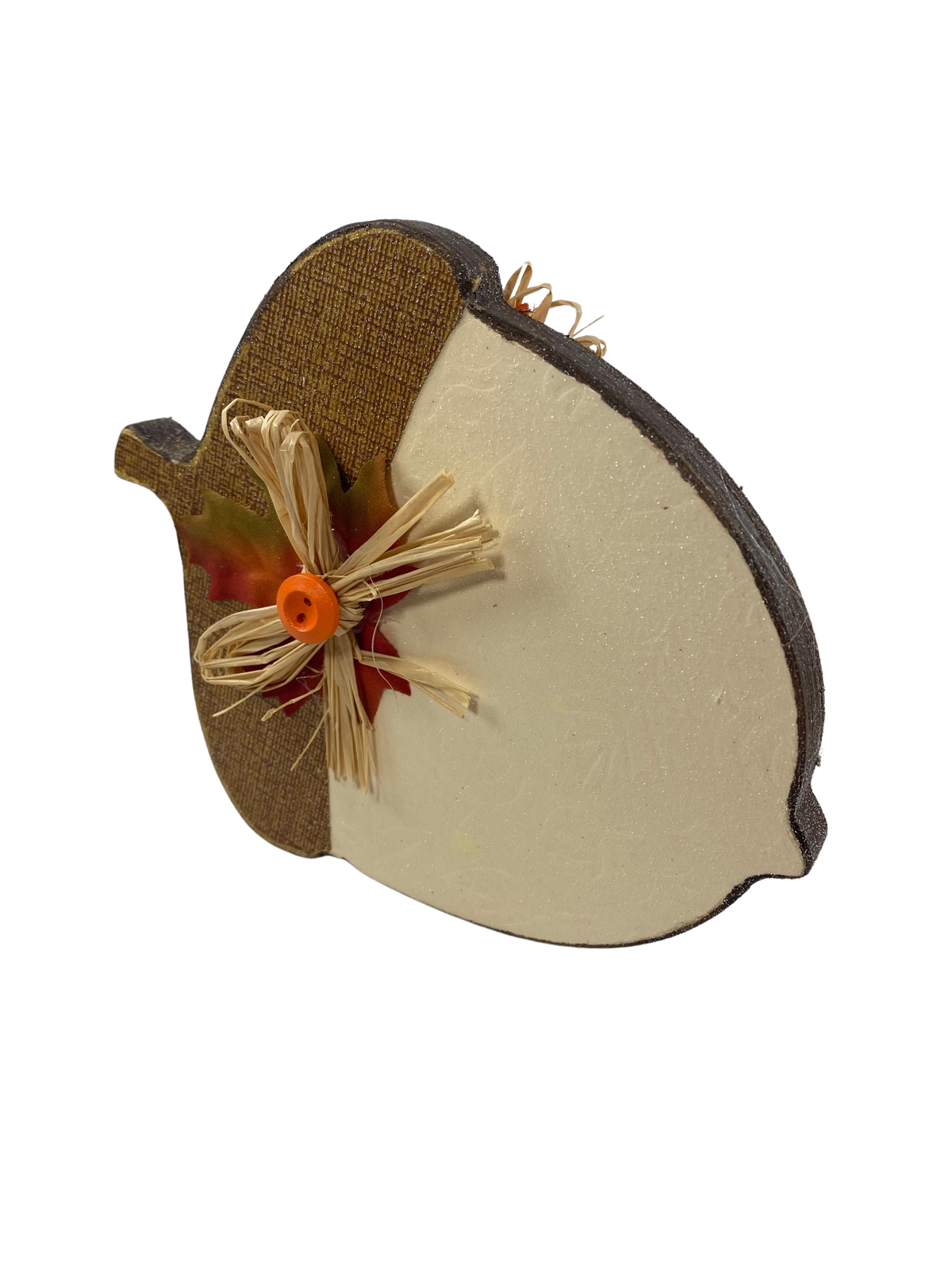 AGD Fall Decor - Snarky Autumn Sayings Reversible Chunky Acorn Sitters 3pc Set