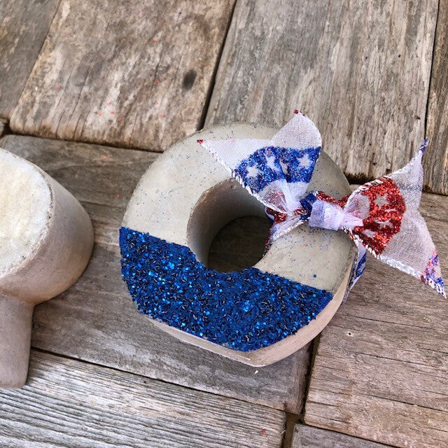 AG Designs Patriotic Decor – Cement Letters Word HERO