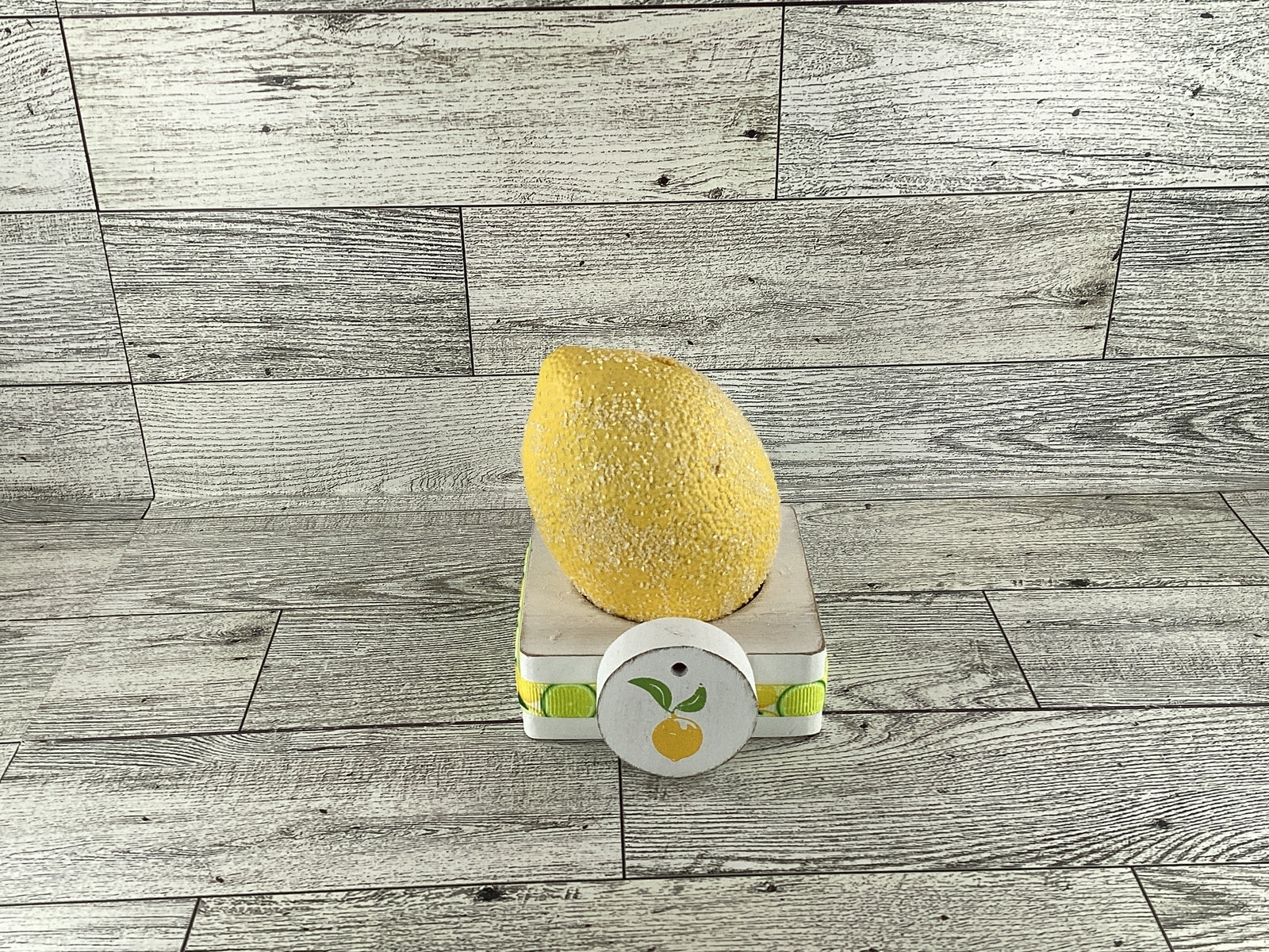 AGD Spring Decor - Summer Lemon Theme Tier Tray Decor 5pc Set