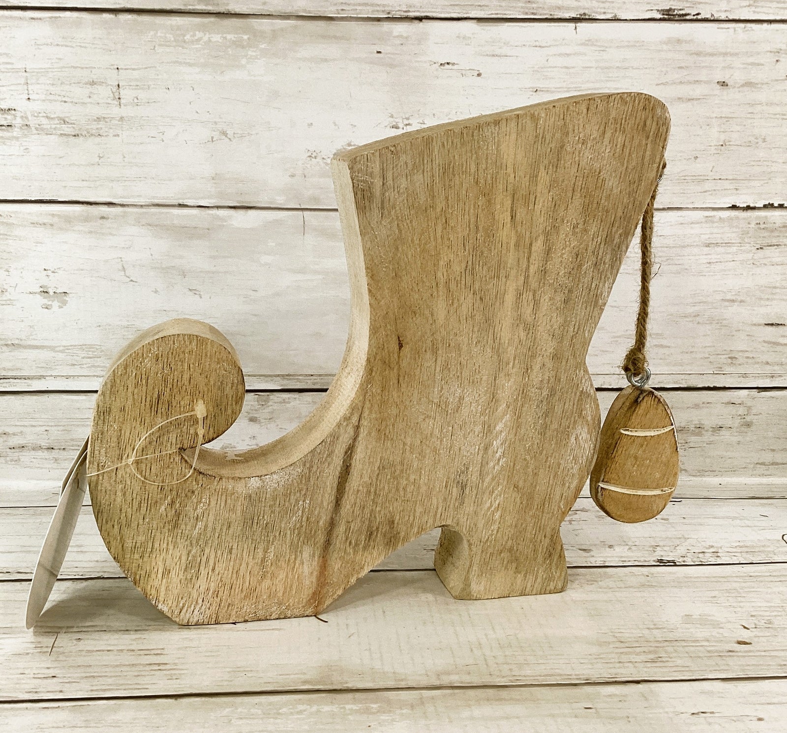 Adams Home Decor -  Witch Feet Chunky Mango Natural Wood Sitter