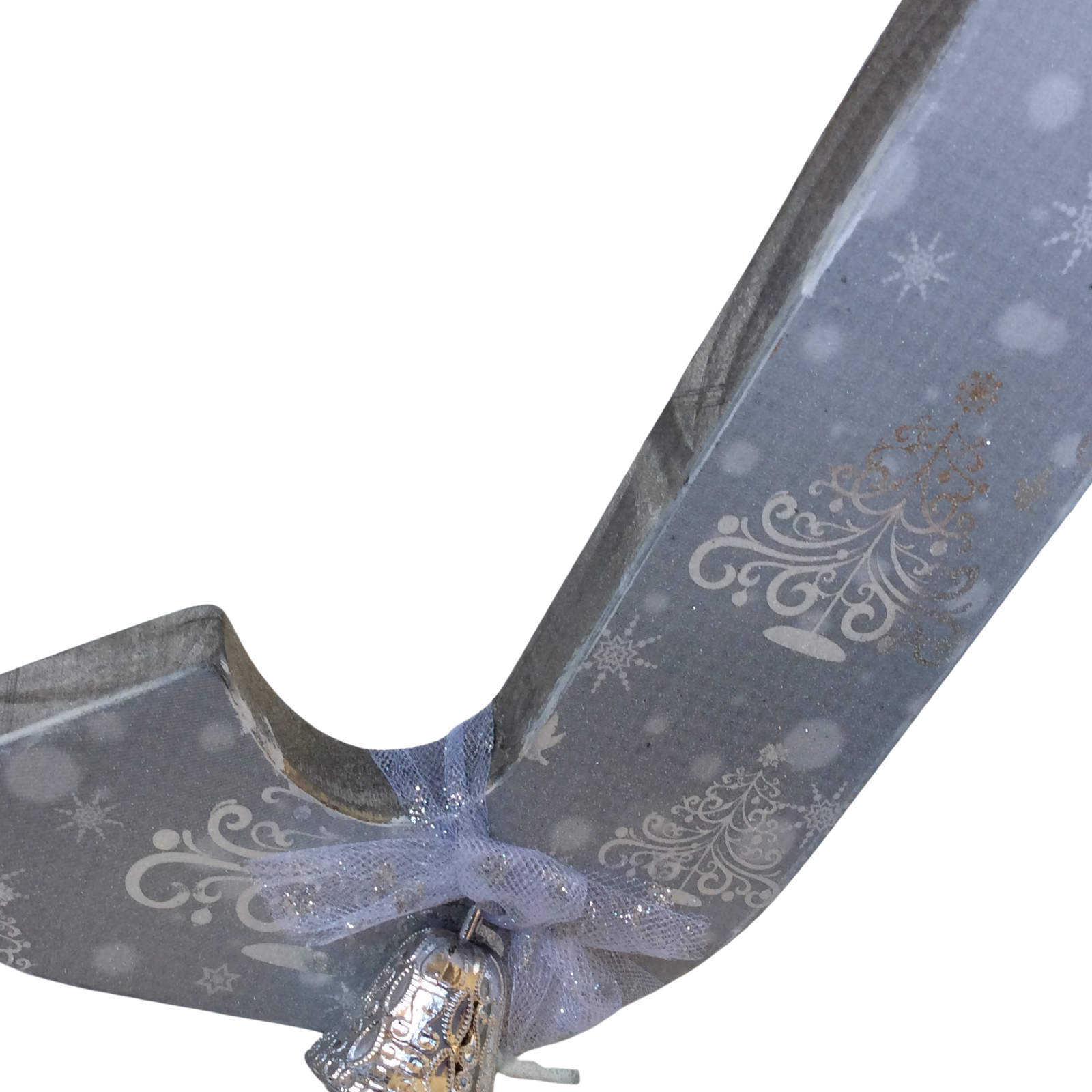 AGD Christmas Decor - Silver Blue Winter Joy Tabletop Sign