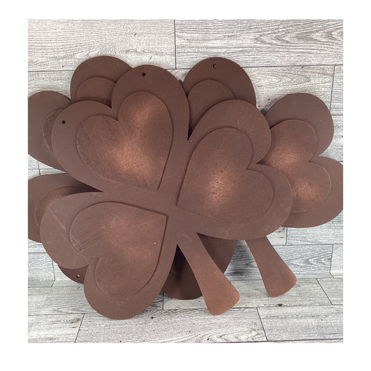 DT Saint Patrick's Day Decor - DIY Wood Shamrock Hanging Sign 12inch