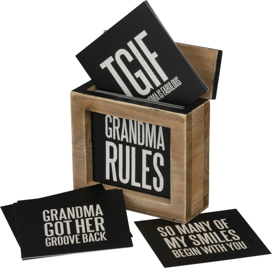 PBK Gift Decor - Words of Wisdom Grandma Theme