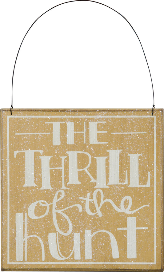 PBK Easter Decor - Thrill of the (Easter Egg) Hunt Sign