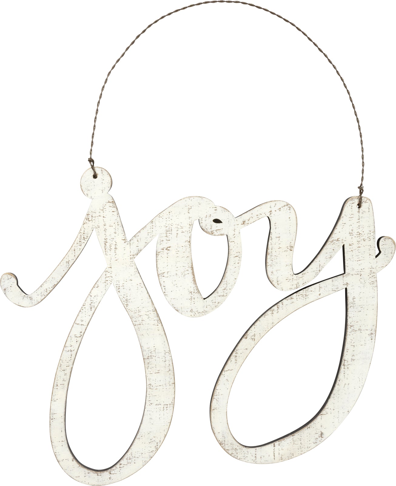 PBK Christmas Decor - Farmhouse Joy Wood Die Cut Sign