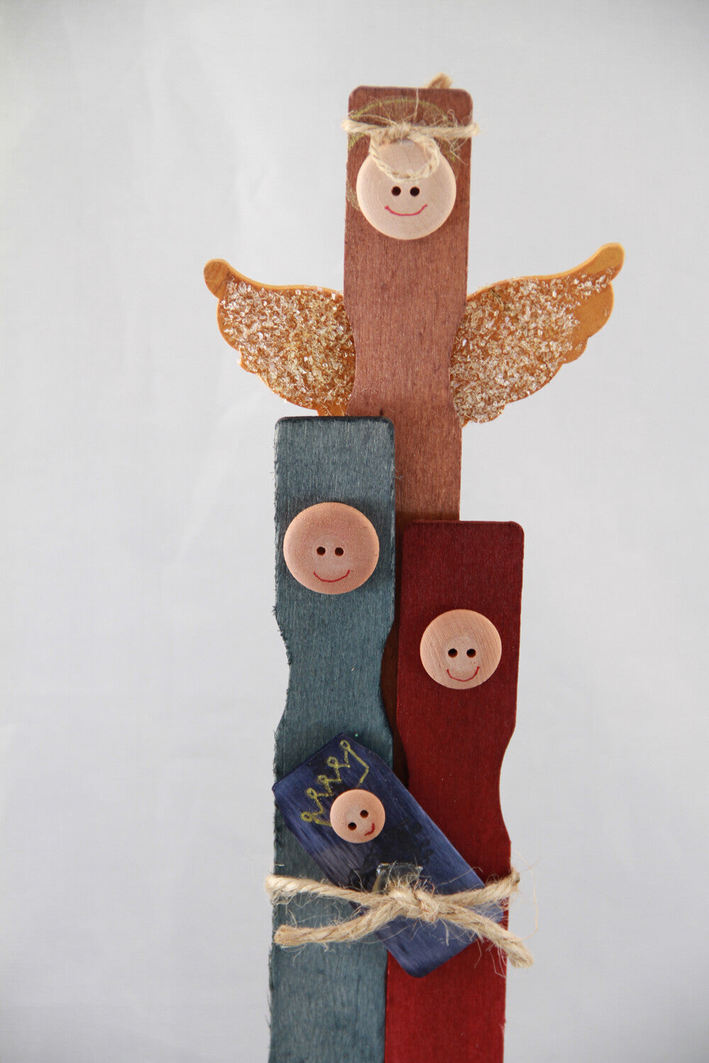 AGD CHRISTmas Decor - Prim Wood Christ Child Love #PSN-03