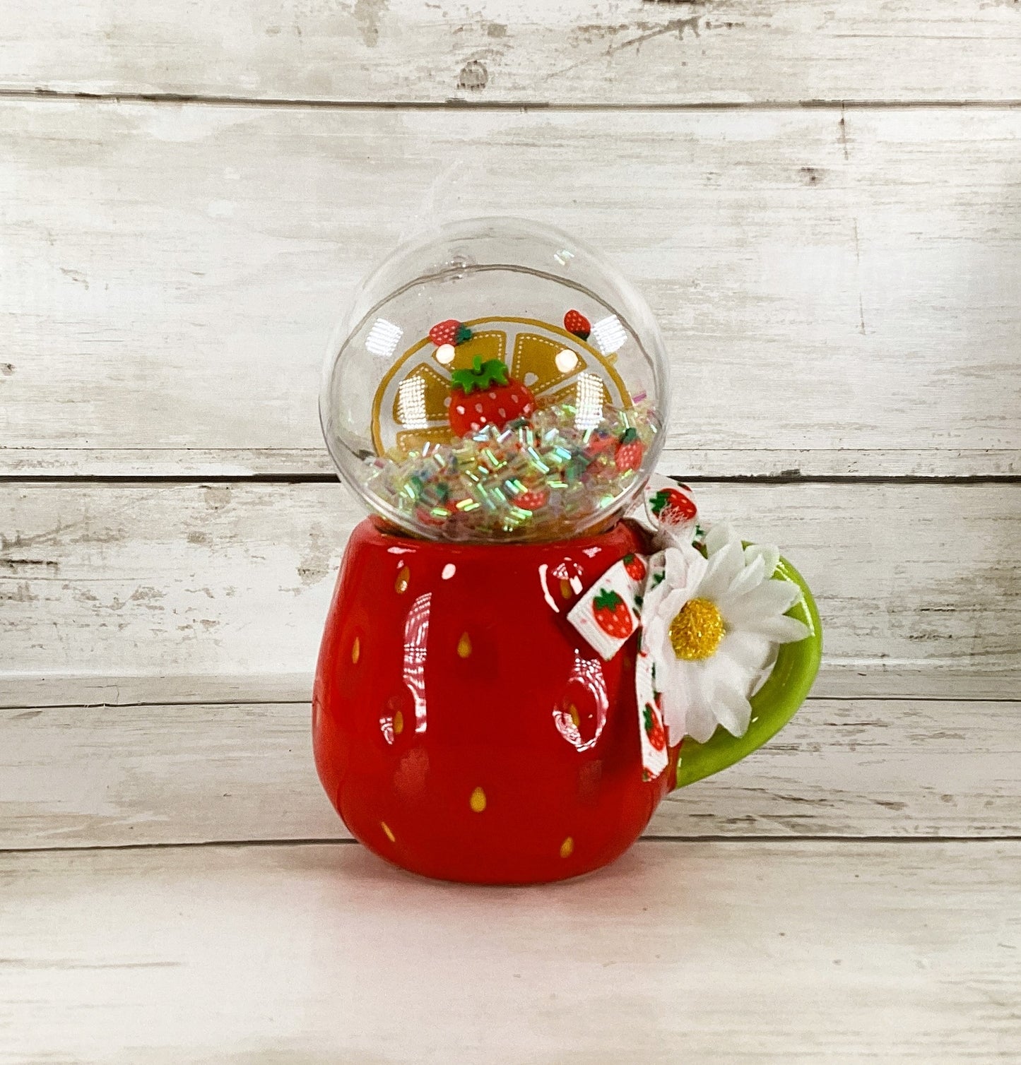 AGD Summer Decor - Lemon Mini Mug Shaker Lemonade Booth 4pc Set