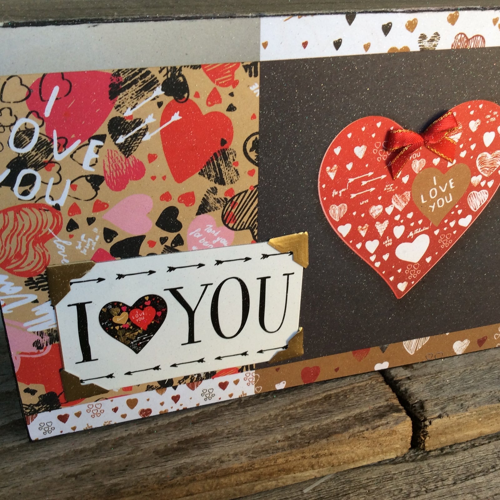 AGD Valentines Decor - Heart Belongs To You I Love You Box Sign