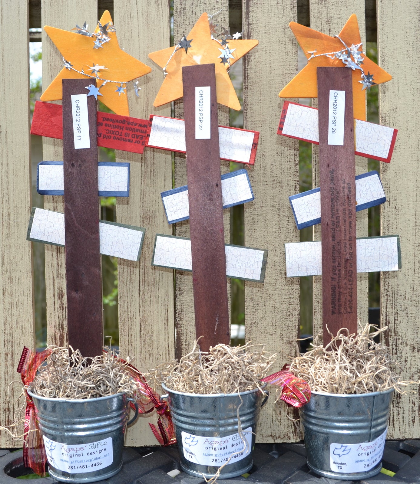 AGD CHRISTmas Decor - Prim It's A Boy Nativity - PSP #5 3pc. Set