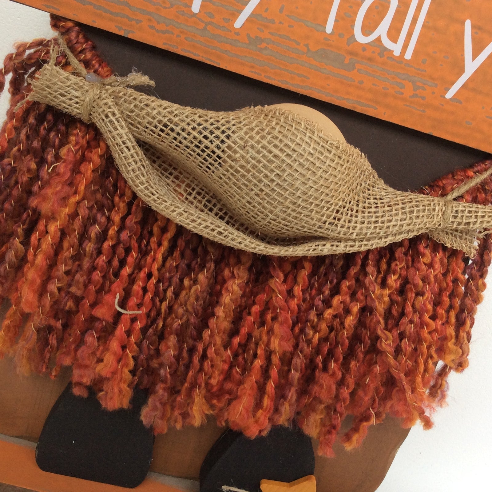 AGD Fall Decor -  Colonel Covvid Thankful Grateful Candy Corn Gnome