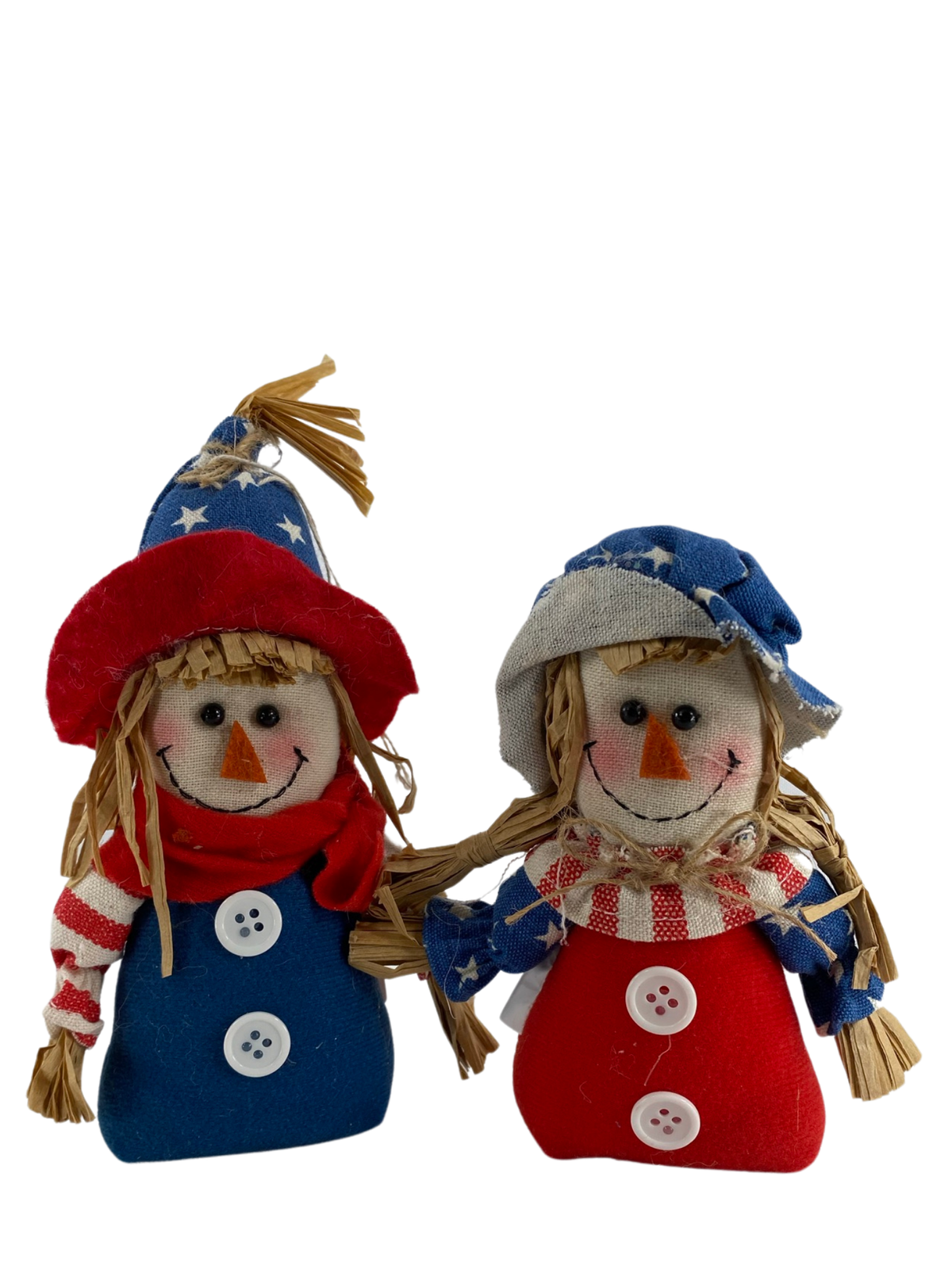AGD Fall Decor - Stars Stripes Forever and Scarecrows 3pc Set