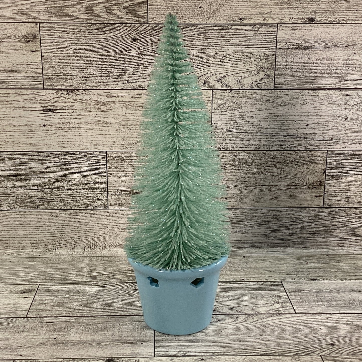 AGD Easter Decor -  Blue Pastel Spring Sisal Bottlebrush Tree
