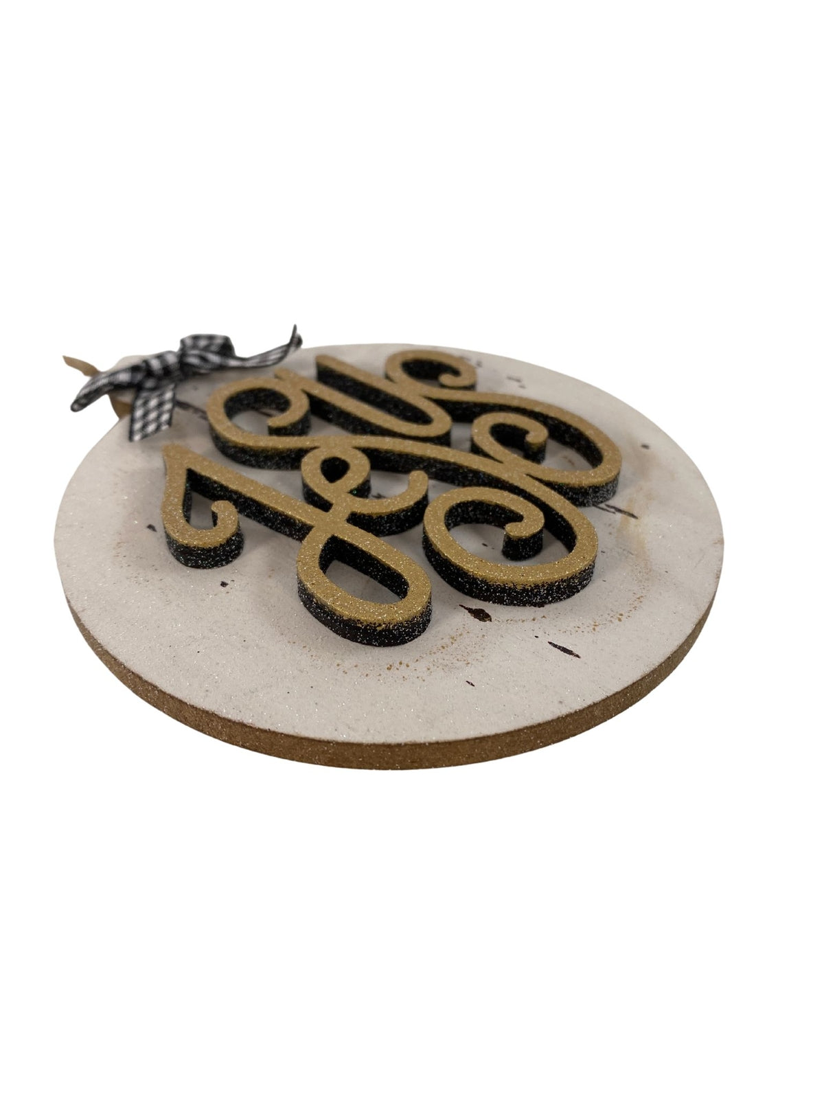 AGD Christmas Decor -  Names of God Advent Layered Wood Ornaments 12pc