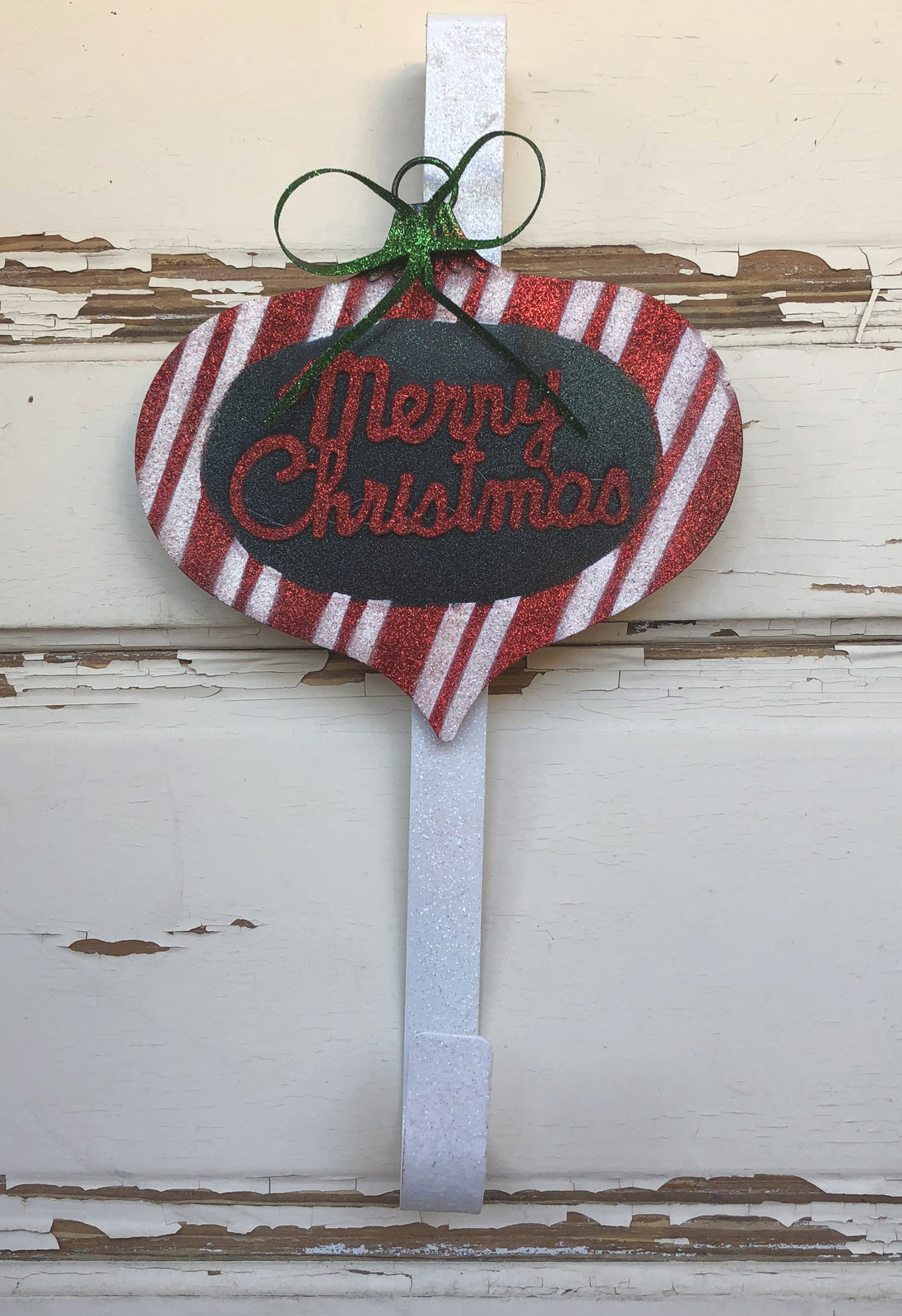 AGD Christmas Decor - Designer Merry Christmas Bulb Wreath Door Hanger