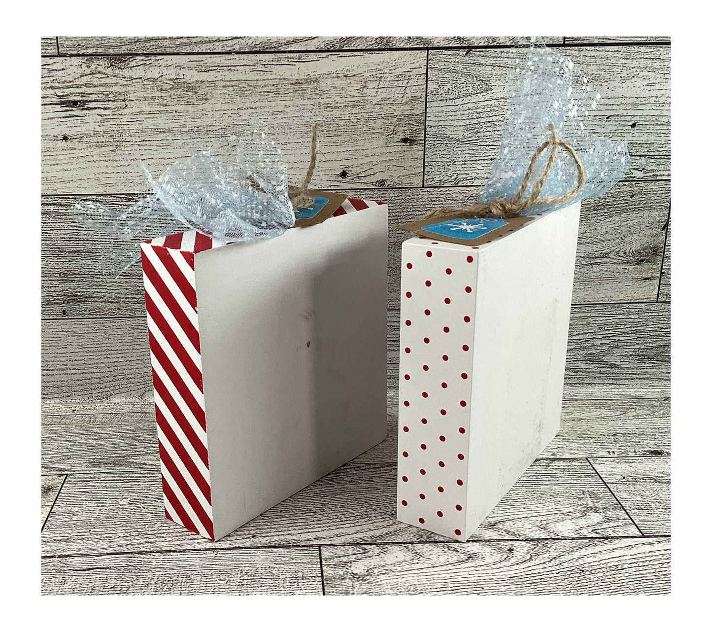 AGD Christmas Decor - Hot Chocolate Booth Tier Tray 4pc Set