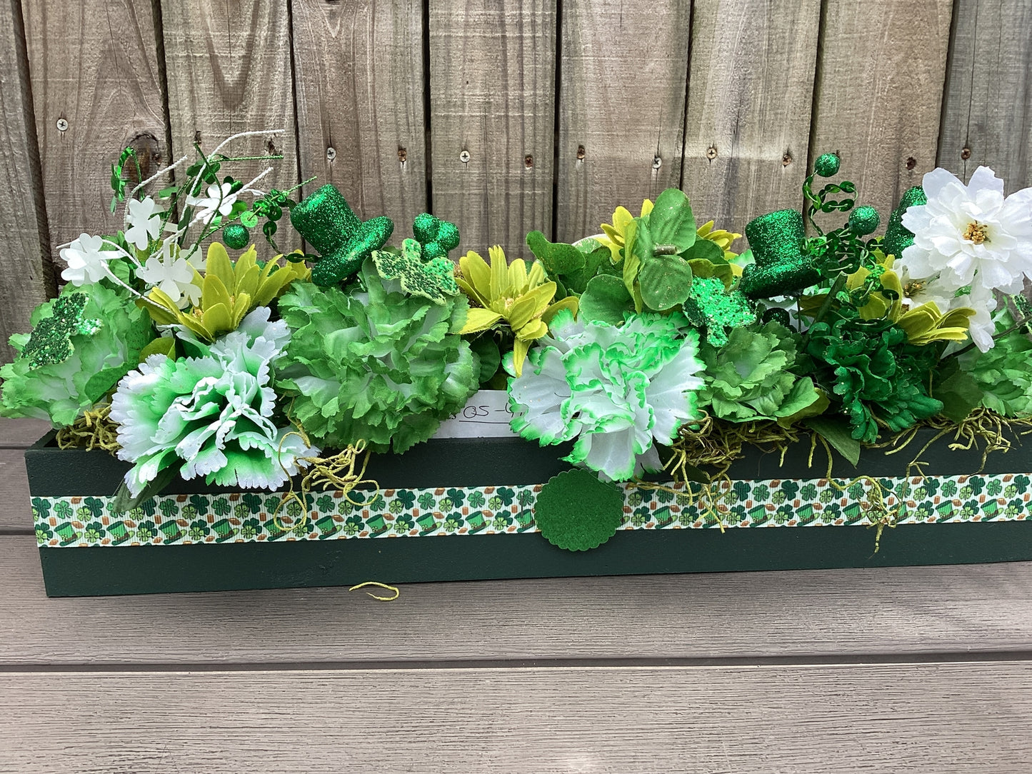 AGD Saint Patrick's Decor -  Shamrock Clover Flower Floral Display