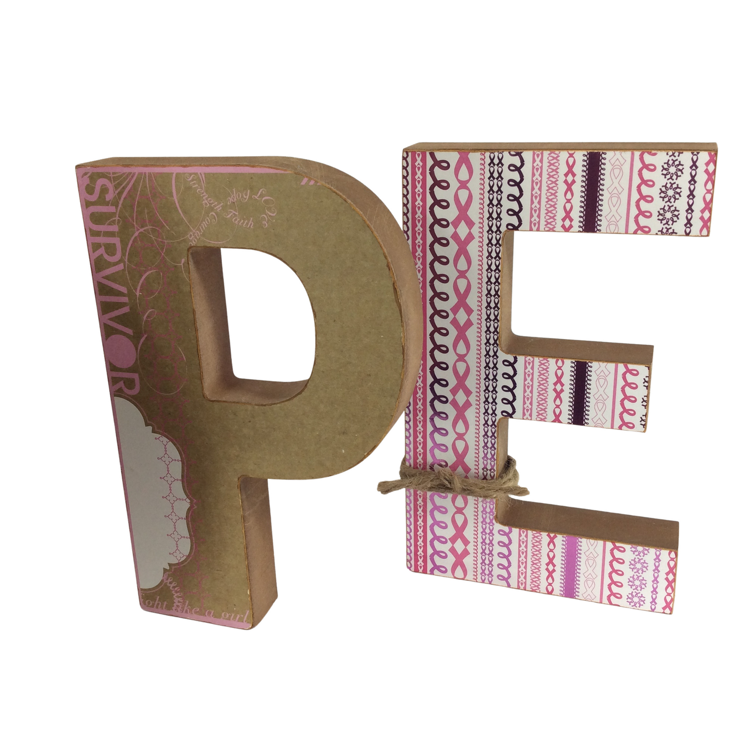 AGD Home Decor - Cancer Support Chunky HOPE Letters Display