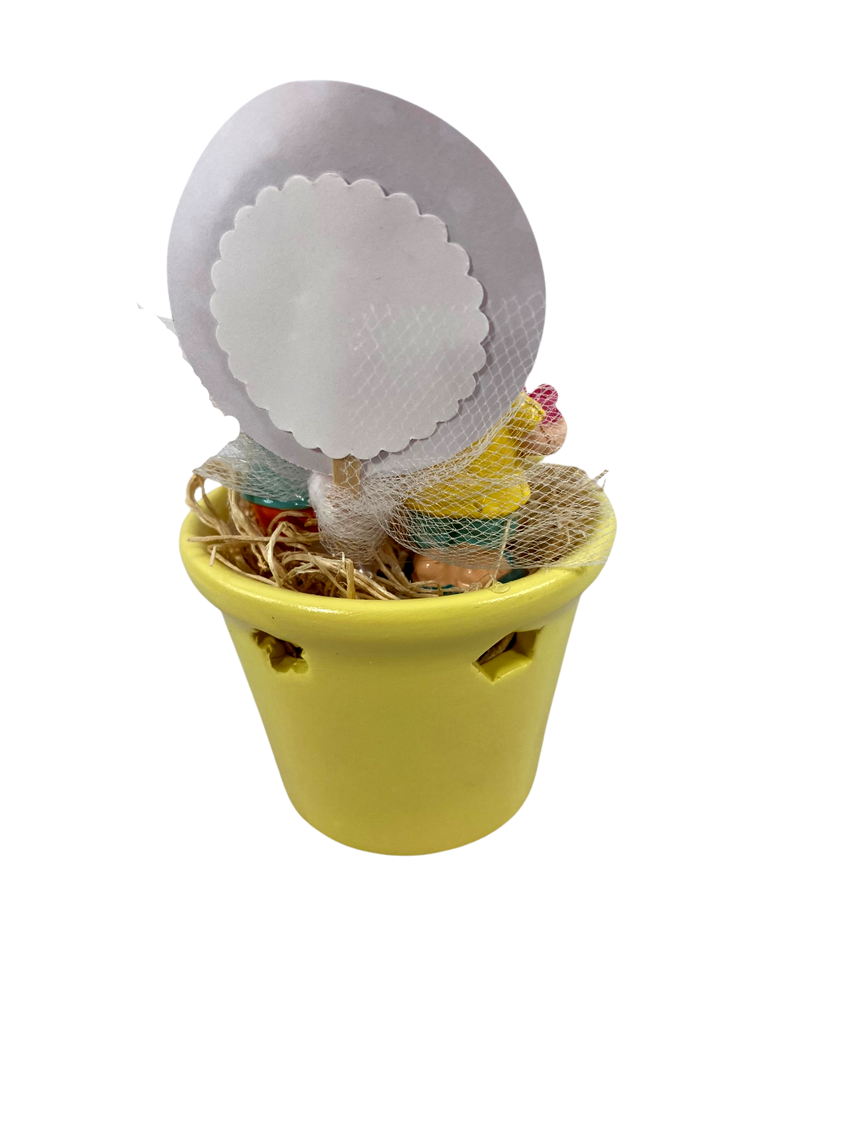 AGD Summer Decor - Miniature You Are My Sunshine Gnomes Ceramic Jar