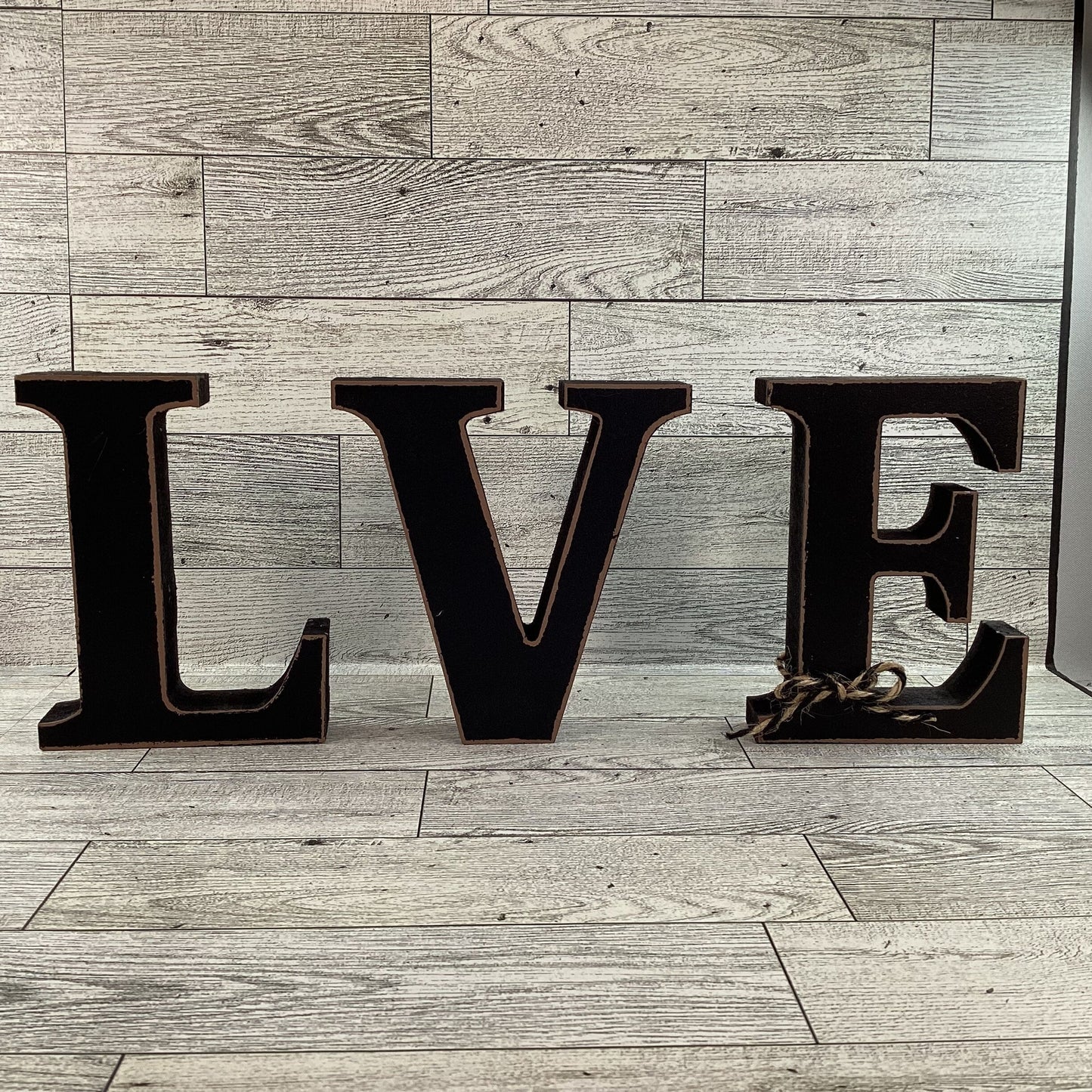 AGD  Valentine Decor - Heart Shaker Love Word Tabletop Display